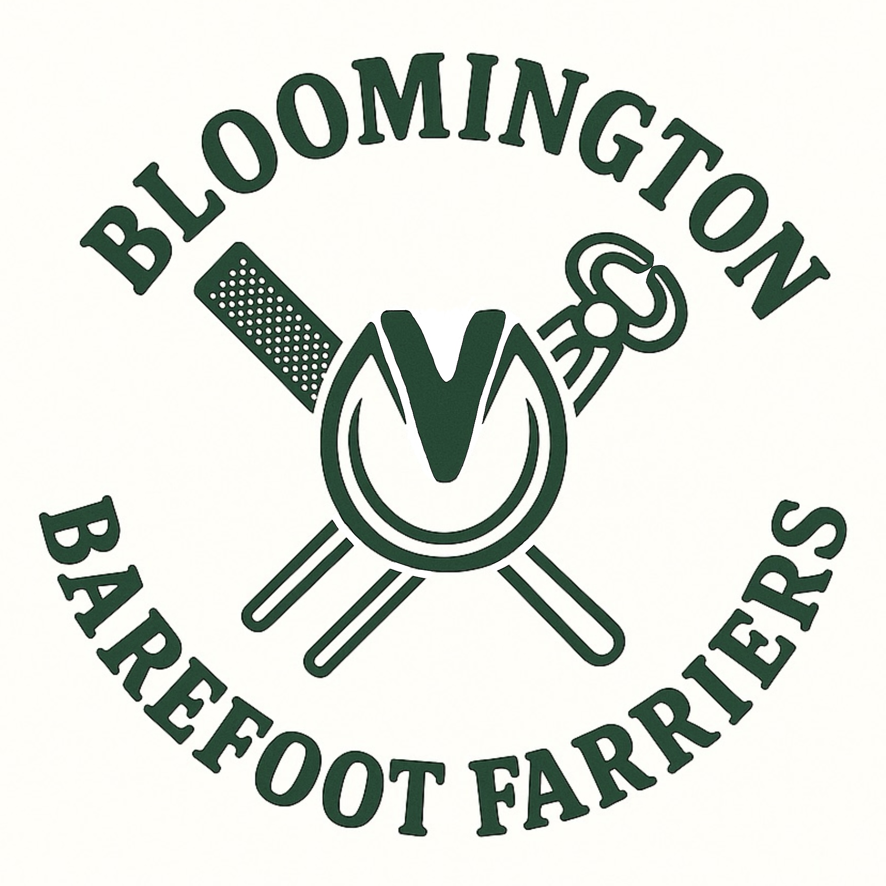 Bloomington Barefoot Farriers Logo